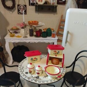 Blythe Doll Vintage Mushroom Kitchen